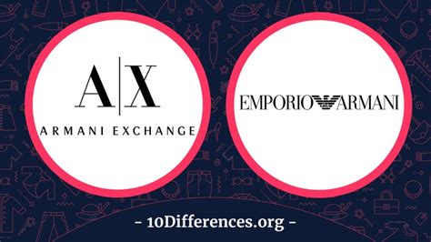 diferencia entre relojes giorgio armani y armani exchange|armani y exchange diferencia.